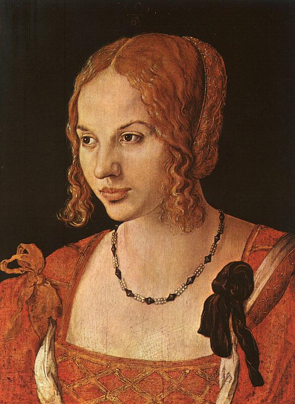 Albrecht Durer Portrait of a Young Venetian Lady France oil painting art
